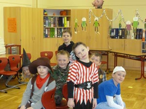 Faschingsdienstag in unserer Schule