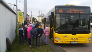 Fahren mit dem Bus