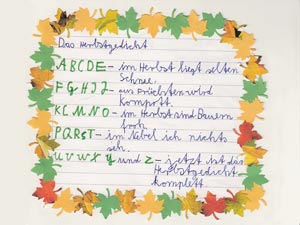 Herbstgedicht