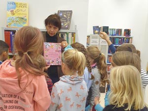 Besuch in der Bücherei