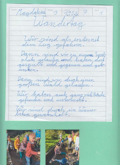 Wandertag Klasse 3
