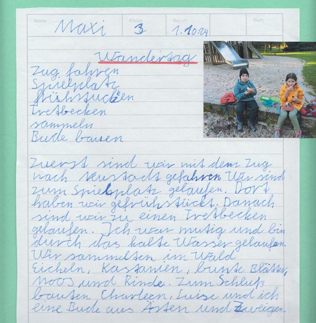 Wandertag Klasse 3